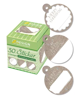 Produktbild von AVERY Zweckform ZDesign Weihnachts-Sticker auf Rolle "Weihnachts-Beschriftung" 50 Sticker