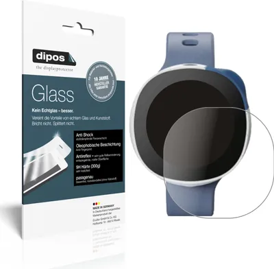 Produktbild von 2x Schutzfolie für Vodafone Smart Kids Watch Neo matt - Anti-Shock 9H Folie dipos Glass Kunststoffglas