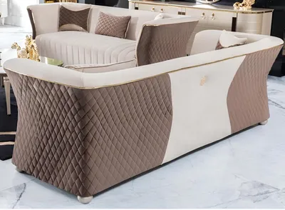 Produktbild von Couchgarnitur Dreisitzer Couchen Sofa Luxus 3+3 Sitz Sofagarnitur Couch Polster