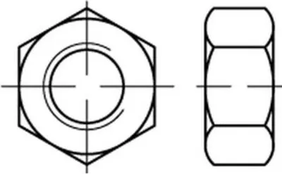 Produktbild von ISO 4032 D 6 -100 M 6 S 100 Stk