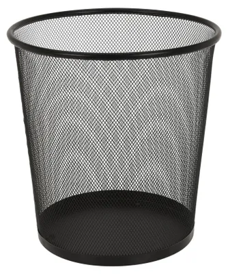 Zdjęcie produktu dla Excellent Kosz na artykuły gospodarstwa domowego, metalowy, 26,5x28 cm, czarny