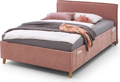 Produktbild von Kofferbett Ollie | 120 x 200 cm | Rosa Design