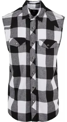 Zdjęcie produktu dla Brandit - Koszula CHECKED FLANELL weiß / schwarz - XXL