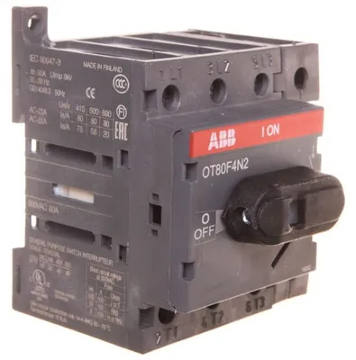 Image de ABB STOTZ-KONTAKT Interrupteur-sectionneur OT80F4N2 (1SCA105413R1001)