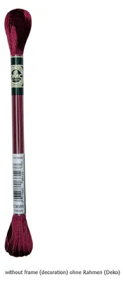 Produktbild von DMC Stickgarn Mouline Satin 1008F -3685, 6-fädig, 8m
