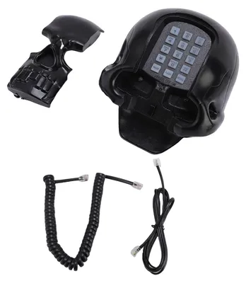 Produktbild von Totenkopf-Festnetztelefon, klarer Klang, multifunktional, stilvoll, schnurgebundenes Schreibtischtelefon, Heimdekoration, Schwarz