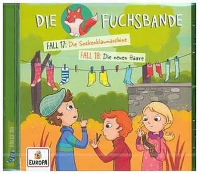 Produktbild von Fuchsbande, D: 009/Fall 17: Die Sockenklaumaschine/Fall 18: