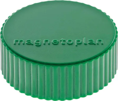 Produktbild von Magnet Discofix Magnum 1660005 34mm grün 10 Stück Packung mit 20 Stück
