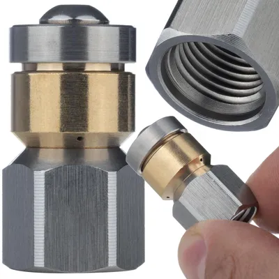 Productafbeelding van Spuitmond Vervanging N11 – Roterende 3 Achterstralen | 1/4" Binnen Draad, 350 Bar | Compatibel met Hogedrukreiniger Kärcher