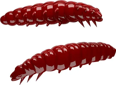 Produktbild von Libra Lures Larva Kunstköder (red)