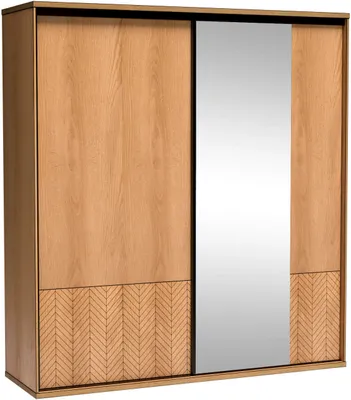 Produktbild von KIER FURNITURE EDEN v3 Kleiderschrank 156,4x205x39cm, 3 Türen, Craft Eiche