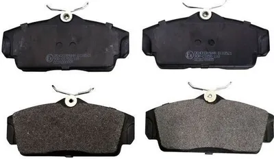 Produktbild von DENCKERMANN Bremsbeläge Satz Vorne Bremsklötze für NISSAN ALMERA II Hatchback (N16) B110521