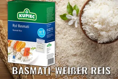 Reis-Basmati Rice Ryż Basmati Kupiec 4 x 100 gr