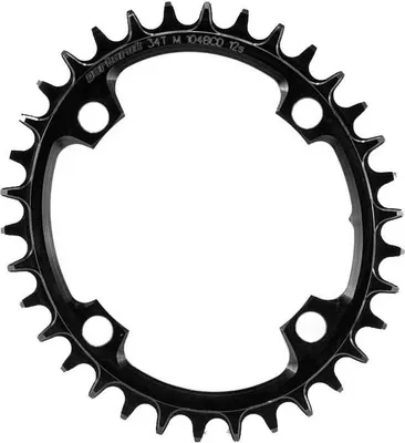 Image de Garbaruk 104 BCD Plateau ovale argenté 38 dents argenté 38 dents