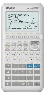 Zdjęcie produktu dla Casio fx-9860GIII, Kieszeń, Kalkulator graficzny, 12 cyfr(y), Flash, Bateria, Biały