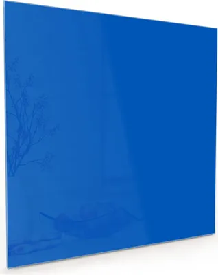 Produktbild von Küchenrückwand Spritzschutz Glas mit Motiv Blauer Hintergrund I 40 x 40 cm