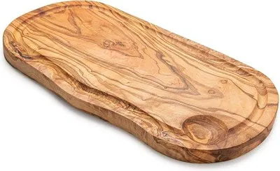 Productafbeelding van Snijplank van olijnhout voor barbecue, kaas en brood