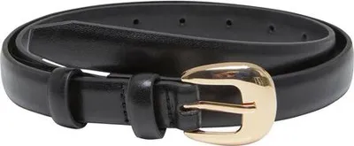 Obrázek produktu pro Dámský pásek Urban Classics Chunky Buckle Slim Belt black/gold - L/XL