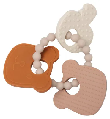 Produktbild von Beißring Silikon - Teddy Bear