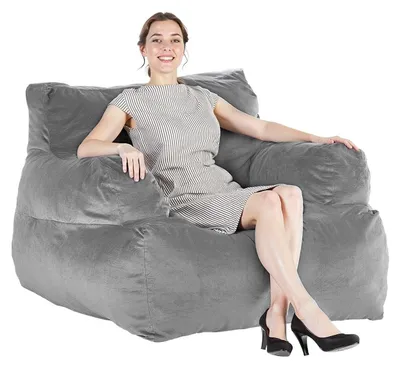 Produktbild von Zitzak – Sitzsack – Loungesessel – Ohrensessel – Mit Armlehnen – Aus hochwertigem Polyester