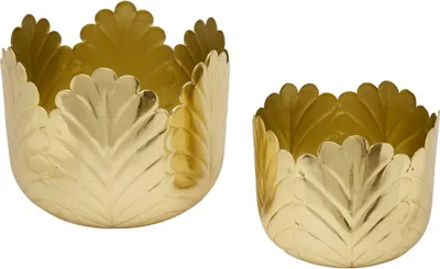 Produktbild von Übertopf Belli gold 21x18cm