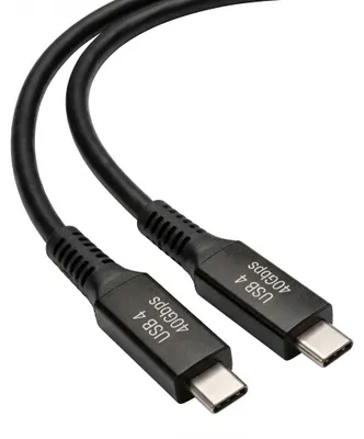 Obrázek produktu pro Kabel USB kabel C-zástrčka C-zástrčka černý 1,5 m USB-C na USB-C 240W (80304)