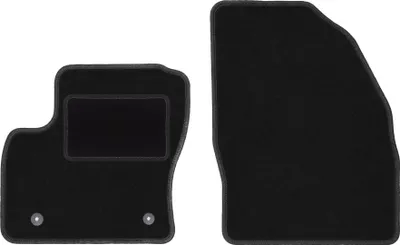 Immagine prodotto di Wielganizator tappetini auto velours anteriori adatto per Ford Kuga MK1 (2011-2013, SUV) neri, set 2 pz, con fissaggi