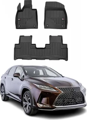 Obrázek produktu pro 2016-2022 Lexus RX podlahové rohože TPE černé 4 ks
