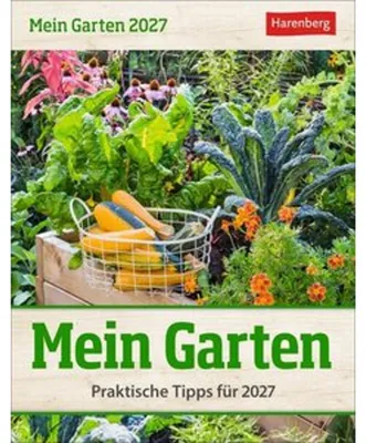 Zdjęcie produktu dla Mein Garten Tagesabreißkalender 2027 - Praktische Tipps für 2027