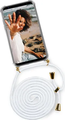 Produktbild von TWIST-Case + TWIST-Cord für Samsung Galaxy S9, Farbe:Marshmallow (Gold)