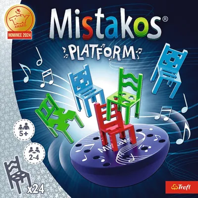 Zdjęcie produktu dla Gra zręcznościowa Mistakos Platform krzesła Trefl