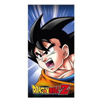 Produktbild von Dragon Ball Z Handtuch Son Goku 70 x 140 cm