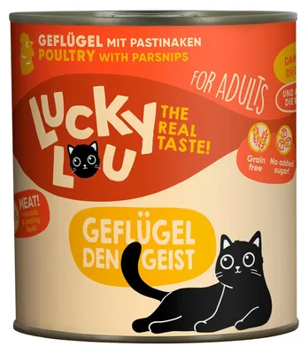 Produktbild von Lucky Lou Lifestage Adult Geflügel 6x 800 g