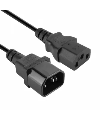 Produktbild von Vultech ALIM15-IN Stromkabel Schwarz 1,5 m C14-Koppler C13-Koppler