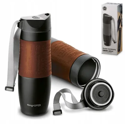 Produktbild von Konighoffer Frizo Thermobecher 480 ml Braun Edelstahl