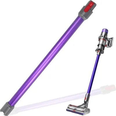 Produktbild von Verlängerungsrohr für Dyson Rohr Kompatibel mit Dyson Saugrohr V15 V 11 V10 V8 V7, Starres Teleskoprohr, Ersatzteile Staubsaugerrohr Zubehör Schnellspanner Ersatzrohr Verlängerungsstange, Lila