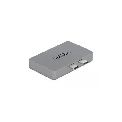 Produktbild von DELOCK Dual HDMI Adapter mit 4K 60 Hz und PD 3.0 für MacBook