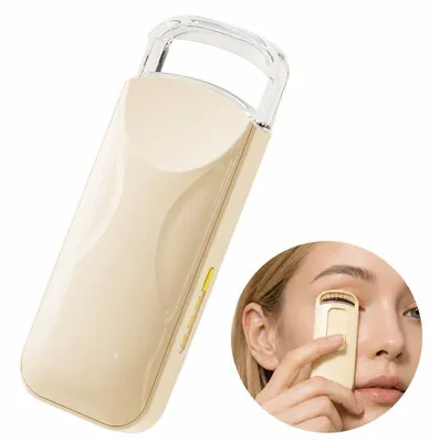 Produktbild von Elektrischer Wimpernformer USB-C, beheizte Wimpernzange mit 3 Temperaturstufen 55-65°C, Schnellaufheizung, LED-Anzeige, Mini Wimpern Curler