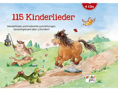 Produktbild von 115 Kinderlieder