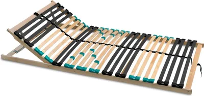 Produktbild von Coemo 7-Zonen Lattenrost DRÖMSON 28 Federleisten Kopfteil verstellbar 140x200 cm Selbstmontage