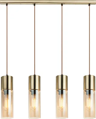 Produktbild von Globo Lighting Hängeleuchte Metall messingfarben, 4x E27