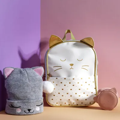 Produktbild von Weißer Katzenrucksack