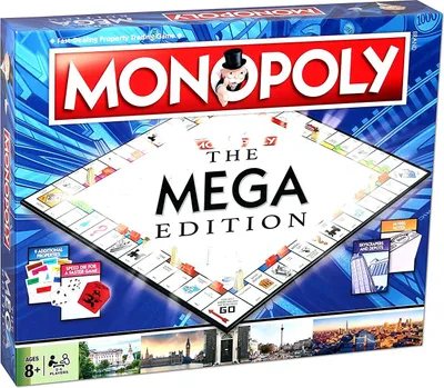 Produktbild von Winning Moves MONOPOLY - The Mega Edition
