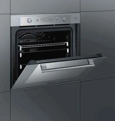 Produktbild von Bauknecht SLP 232, Teleskopische Führung, Metall, Backofen, Silber