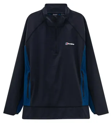 Immagine prodotto di Wavertree Half Zip - Giacca a vento leggera e idrorepellente da uomo - Berghaus, colore: Jet Black (BLK), taglia: UK S // DE 48
