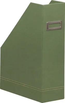 Image de RHODIA Porte-revues en similicuir DIN A4 beige