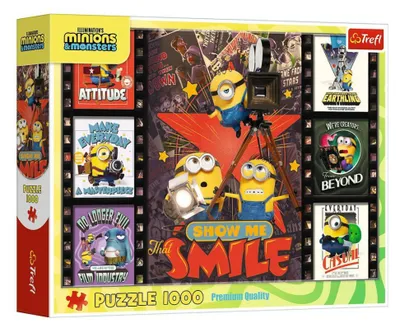 Produktbild von Trefl, Minions, 1000 Teile Puzzle