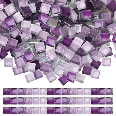 Image de 1100 carreaux de mosaïque en céramique, de 1 cm x 1 cm, avec surface lisse