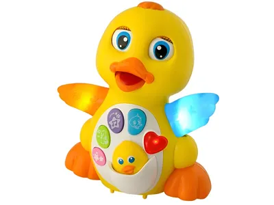 Image de Kruzzel 6287 Canard interactif avec ailes battantes