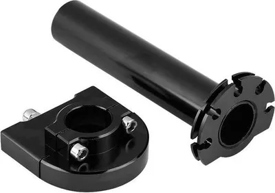 Image de Accélérateur pour moto et scooter, noir, universel